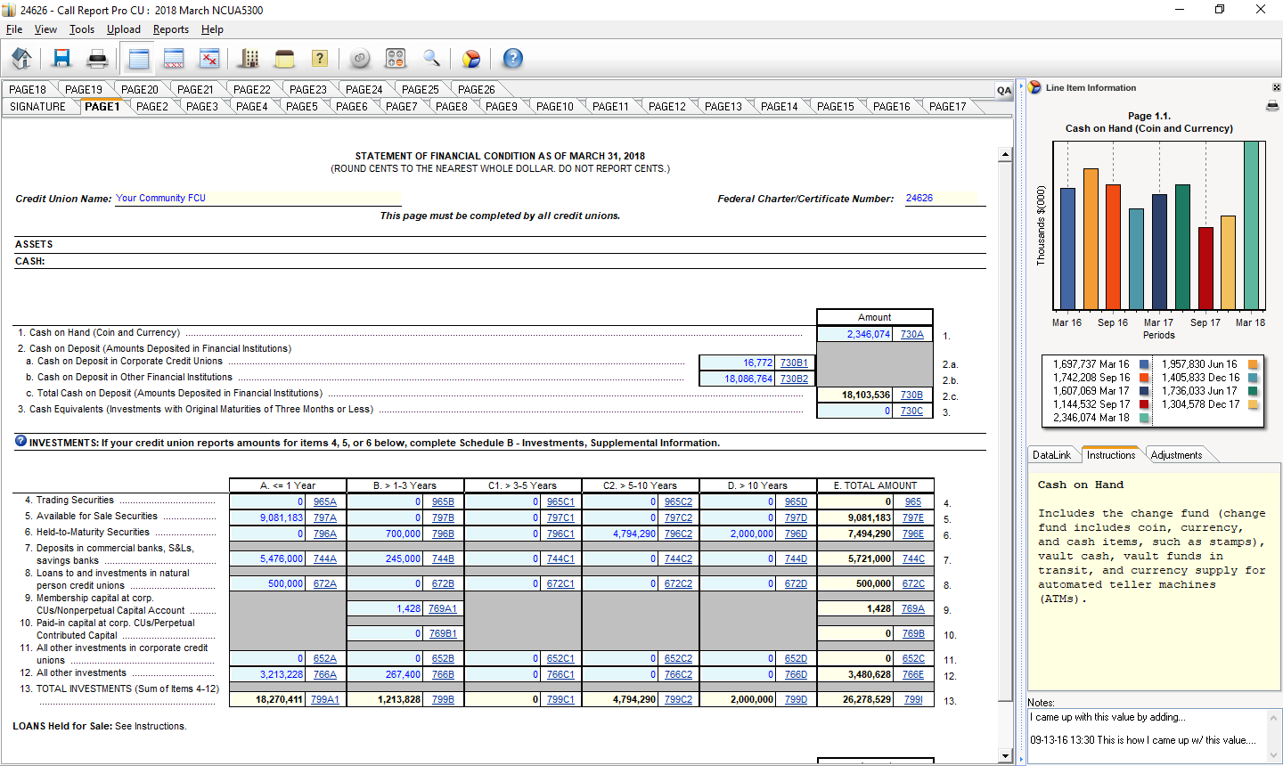 Call Report Pro CU Credit Union NCUA Call Report Software FedReporter